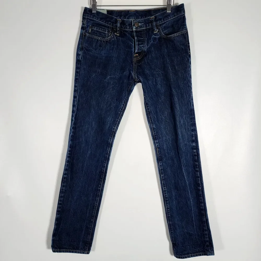 Abercrombie & Fitch The‎ AF Skinny Jeans button fly mens size 32x32